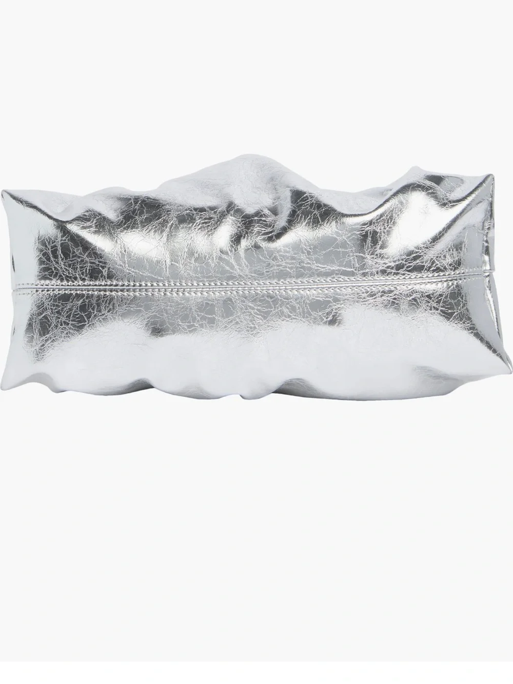 BCBGMaxAzria shiny metallic